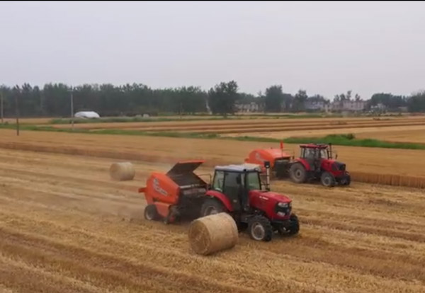 9YYD-1.25型圓捆機作業(yè)視頻